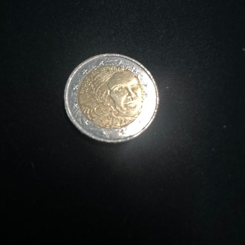 2 euro coin rare, like new