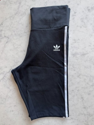 Adidas women's cycling leggings size 38/M like new, black