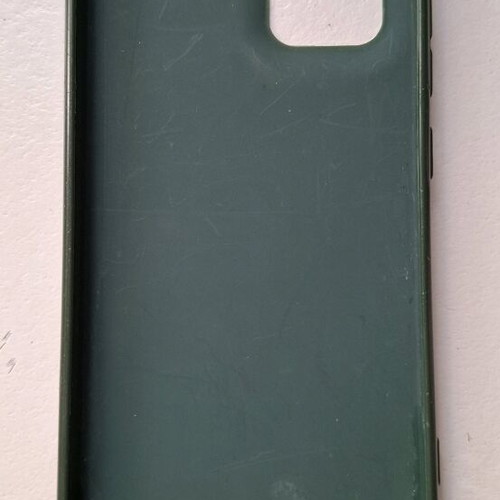Samsung A53 case cypress color like new, moderately flexible plastic