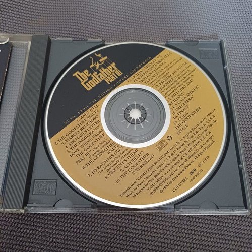 The Godfather Part III CD album soundtrack, classical