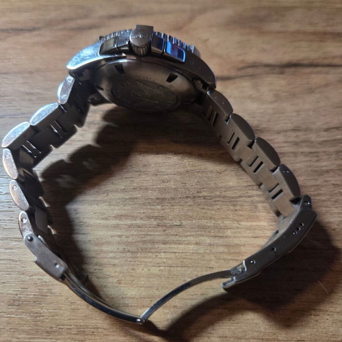Longines HydroConquest wrist chronograph watch, grey