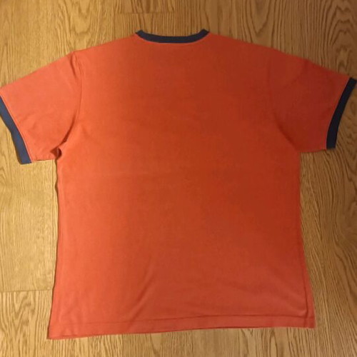 Fila Vintage 80s Ringer T-Shirt used, red and blue