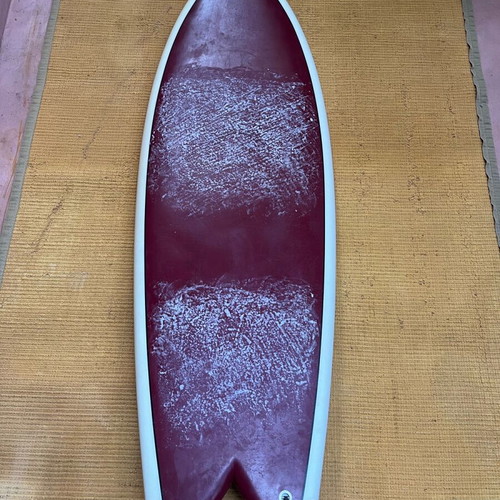 Surf Fish 5.7 Pukas Surfboard from Spain with Bag and Fins, New
