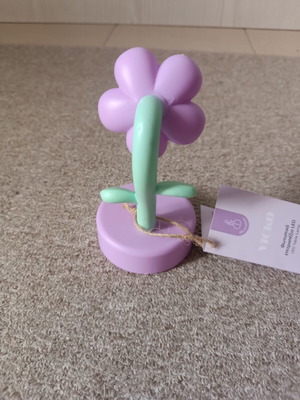 Flower table lamp new with warm light