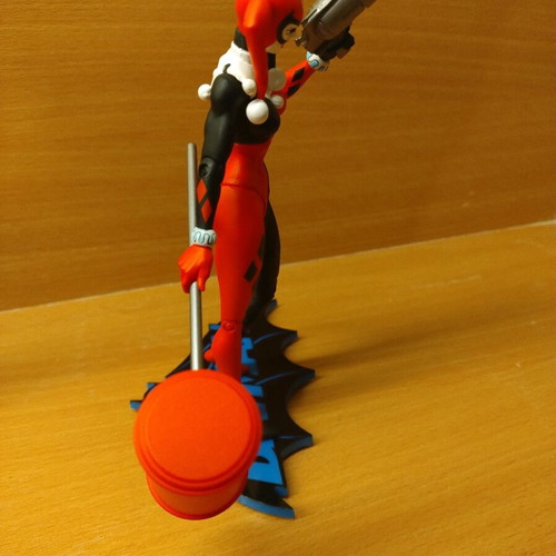 DC Batman Joker Harley Quinn 6' figures used