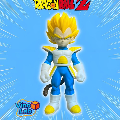 Vegeta Super Saiyan 3D Printed Figure new