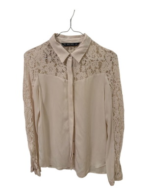 Shirt with lace XS