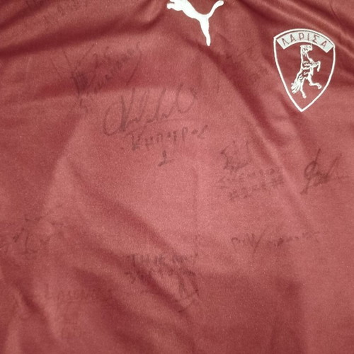 AEL 2006/7 Greek Cup Signed Jersey like new