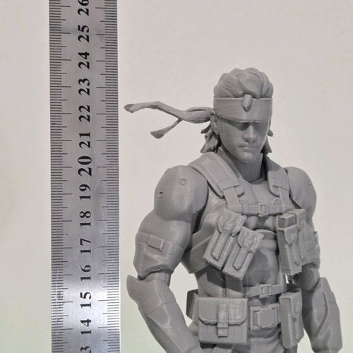 Solid Snake Figure 24cm Metal Gear Solid made to order
