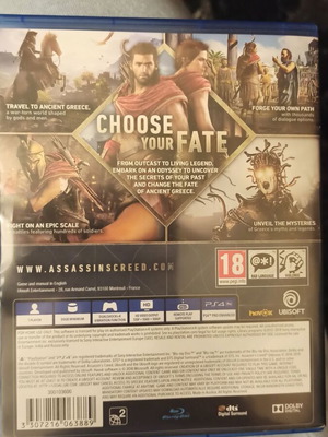 Assassin's Creed Odyssey PlayStation 4 (PS4) like new