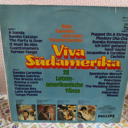 Viva Südamerika vinyl record used, Latin dances