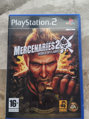 Mercenaries 2 World in Flames PS2 used in excellent condition