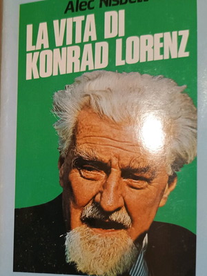 La vita di Konrad Lorenz book like new, Italian