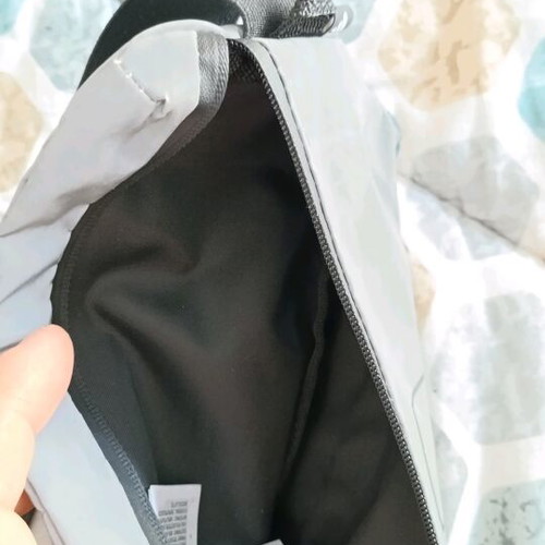 Adidas running waist bag like new, black and silver