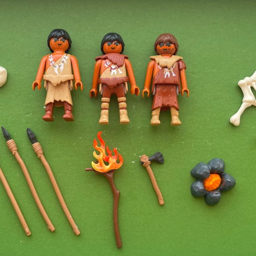 Playmobil prehistoric man tool set