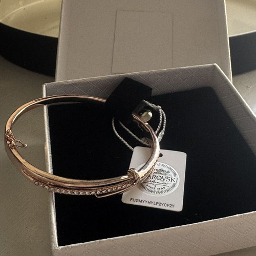 Swarovski bracelet new, rose gold color with authenticity tag