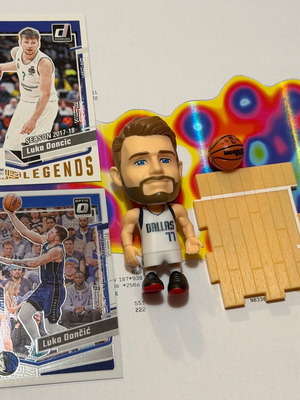 Luka Doncic φιγούρα και κάρτες σαν καινούργιο