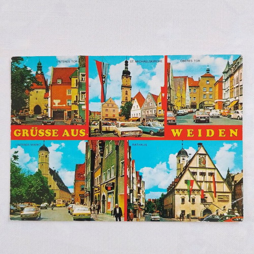 Postcard used, mailed from Germany