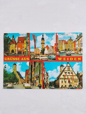 Postcard used, mailed from Germany