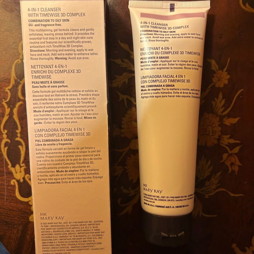 MARY KAY, TIMEWISE, 4-IN-1 CLEANSER, 127 g. MADE IN USA.
