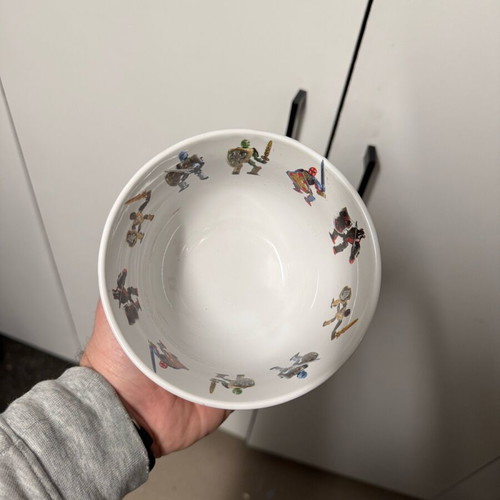 Lego Knights Kingdom bowl used, collectible