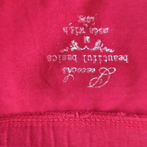 Peacocks Y2K red strapless tube top M, like new