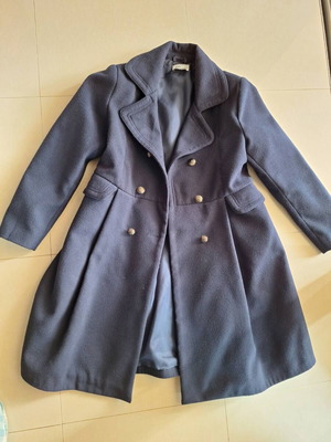 Marasil winter coat for 10 years old, slightly used, dark blue