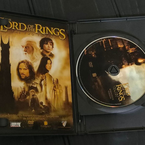 Lord of the Rings The Two Towers DVD like new with subtitles