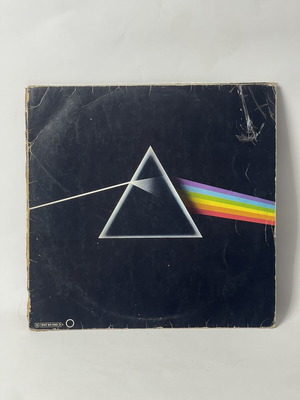 Pink Floyd The Dark Side of the Moon δίσκος βινυλίου LP μεταχειρισμένος, gatefold εξώφυλλο με poster