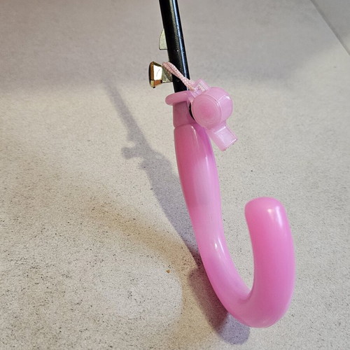 Girls' princess umbrella with whistle, like new