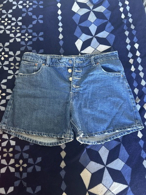 Denim shorts Pull & Bear size 40 like new, blue