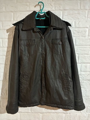 Roberto Cavalli jacket like new, size L, black