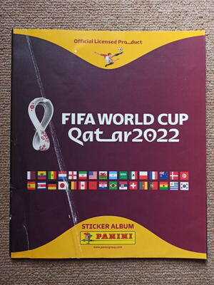 Άλμπουμ Panini FIFA World Cup Qatar 2022 μεταχειρισμένο με πρόβλημα