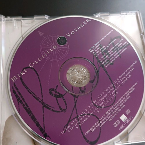 Mike Oldfield Voyager CD like new