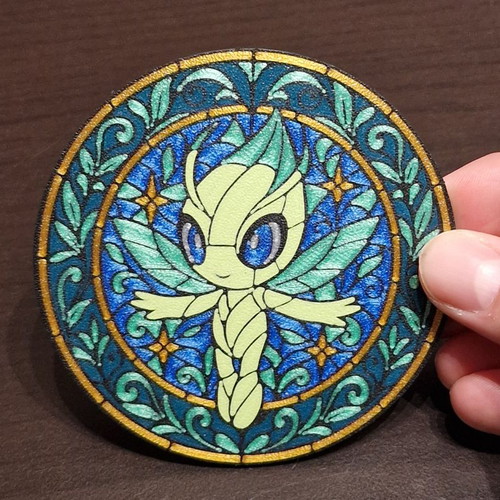 Pokemon 3D printed circular coasters set of 4 new