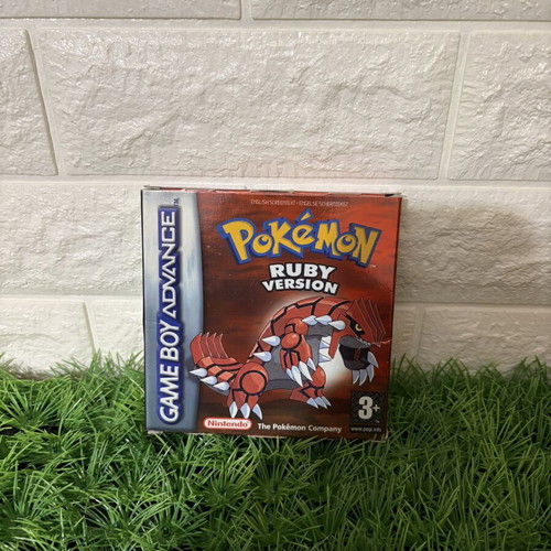 Pokémon Ruby Game Boy Advance game like new, complete