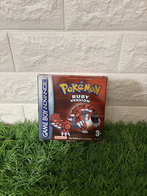 Pokémon Ruby παιχνίδι Game Boy Advance σαν καινούργιο, πλήρες
