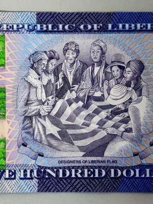 Liberia 500 Dollars UNC Banknote 2022 uncirculated