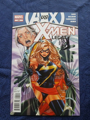 X-men Legacy #269 like new with David Baldeon signature