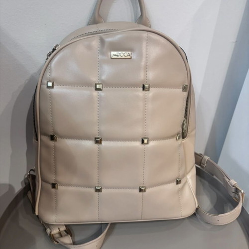 Doca beige backpack bag