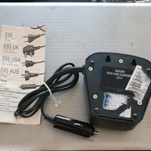 Vehicle charger for Petzl Duo Belt Head flashlight and helmet