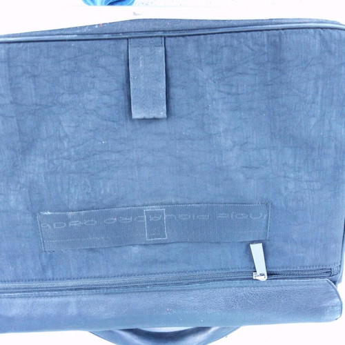 Piguadro leather bag used 30/40/14 cm with shoulder strap