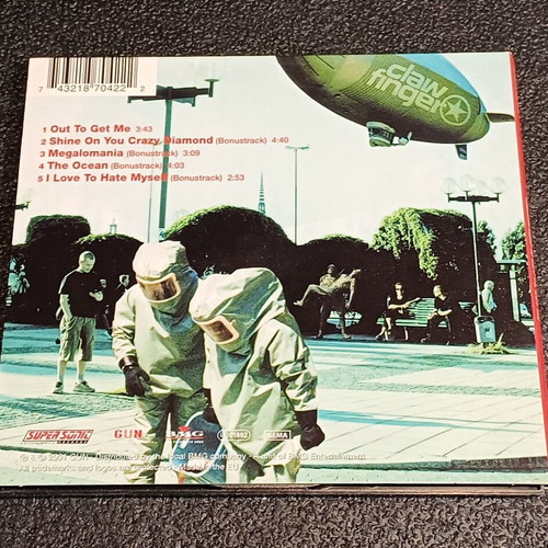 Clawfinger Out To Get Me CD Maxi-Single Limited Edition Digipak 2001 used, metal