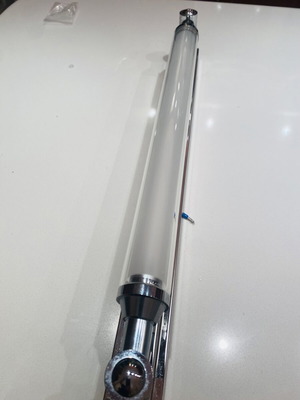 Bathroom wall light with T4 fluorescent lamp used