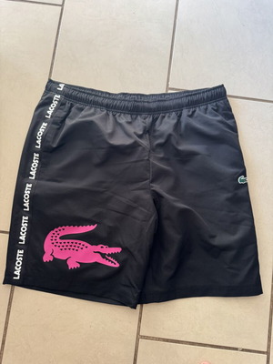 Lacoste pants new with tags, black and pink, XL