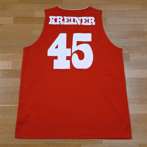 Austria #45 Kreiner All Star Day 2015 Basketball Spalding Jersey used, size XL
