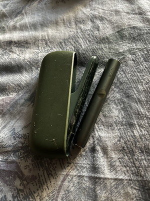 Iqos Iluma green used, fully functional