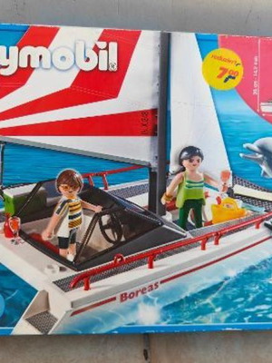 Playmobil 5130 Summer Fun Catamaran with Dolphins like new