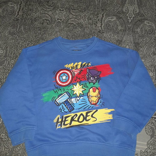 Children's sweatshirts used, 3 pieces, Zara and Marks and Spencer
