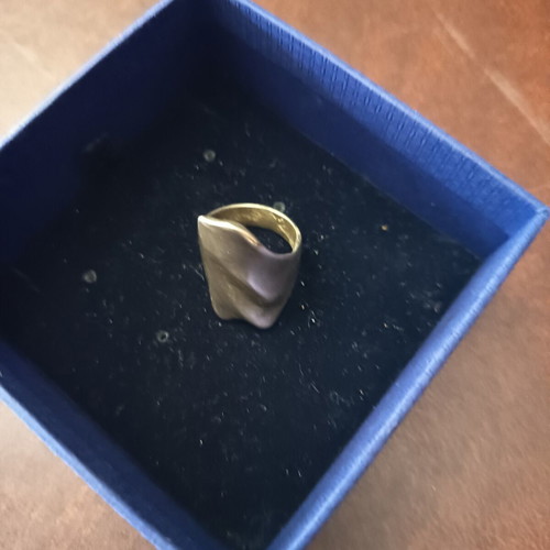 Ring No.2 silver, like new, elegant and solid